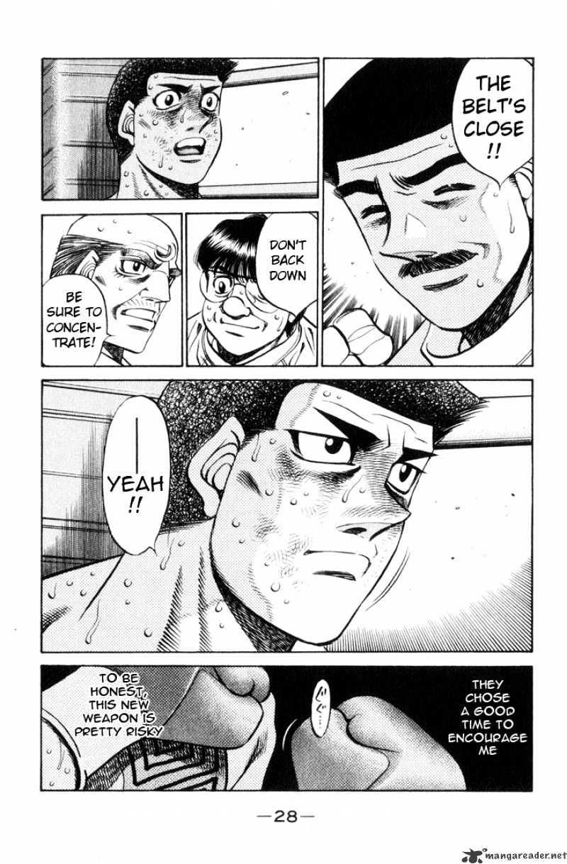Hajime no Ippo: Fighting Spirit, Chapter 454 image 06